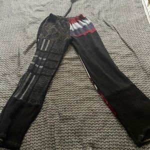 RCYCLD Knit Sweater Pieced Pants
